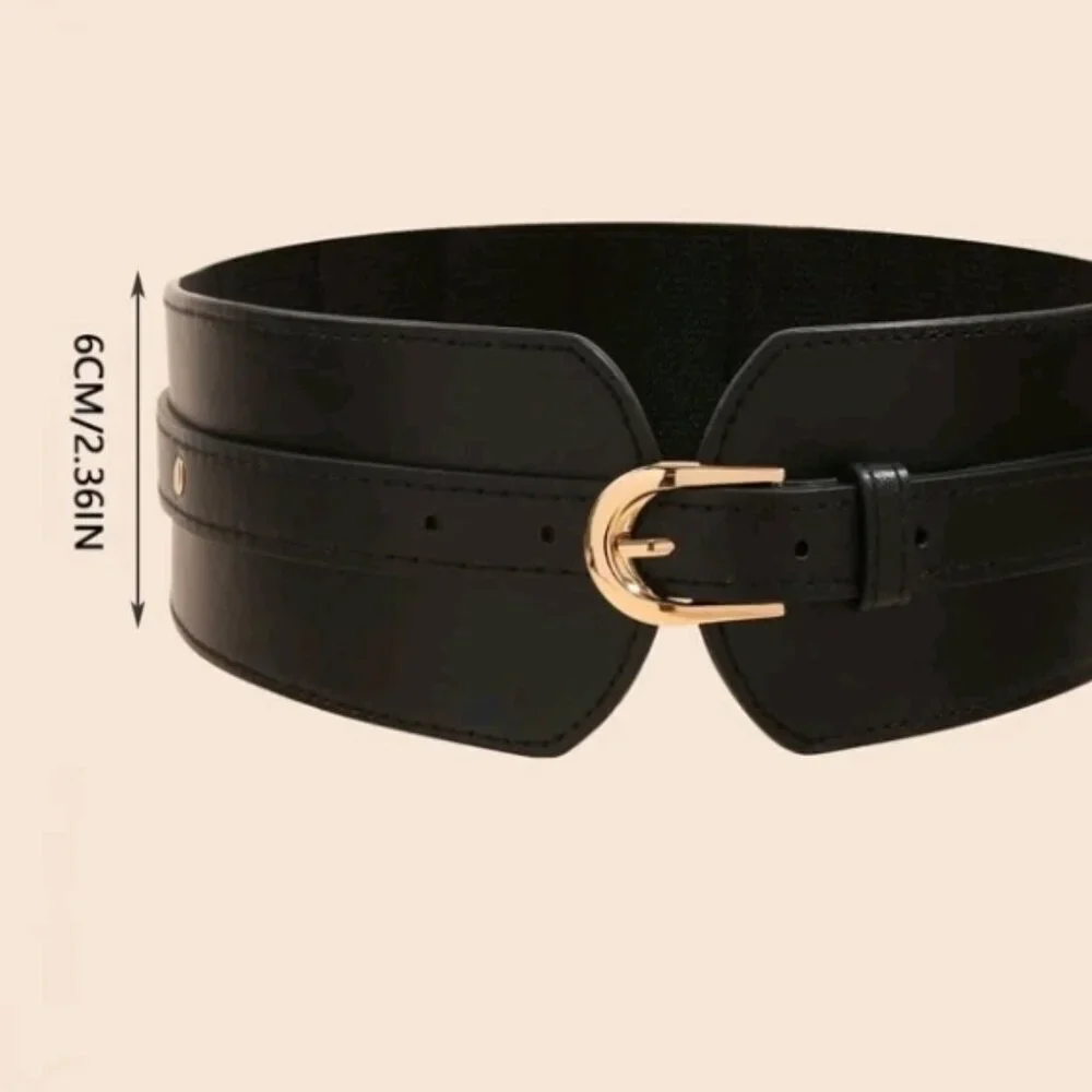 1pc Single Buckle Women's Waist Belt - Picture 6 of 6